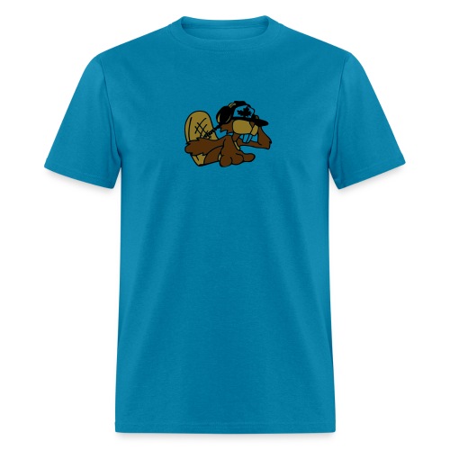 Beaver DJ - Men's T-Shirt