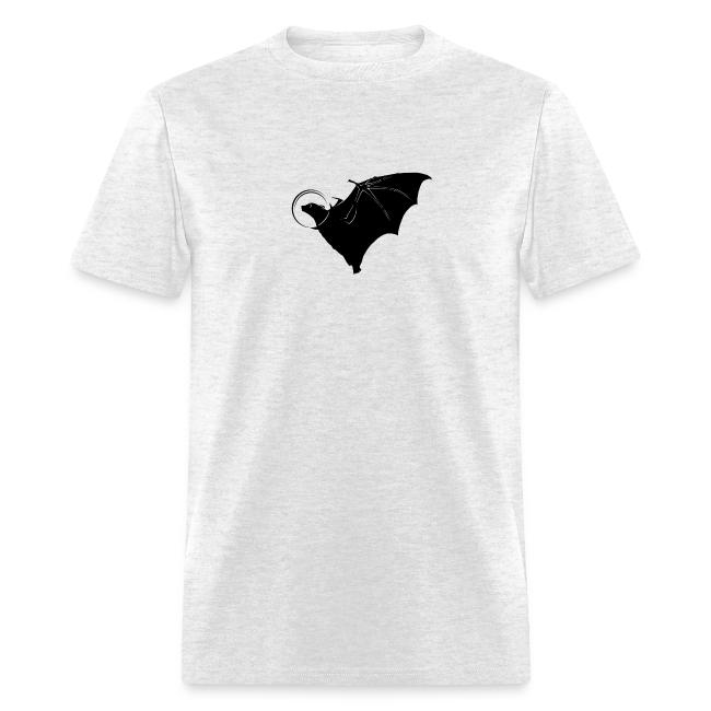 Space Bat Helmet Ladie's Tee (Light)