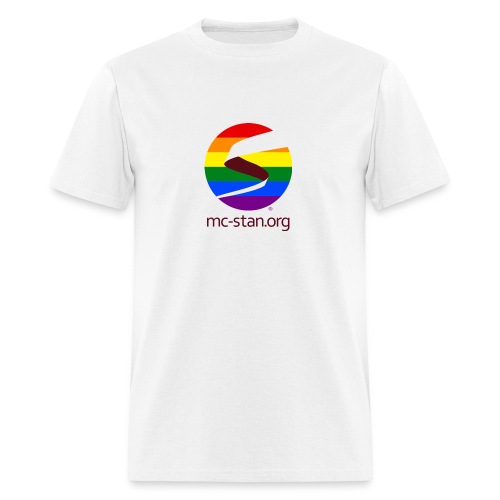 Rainbow Stan logo - Men's T-Shirt