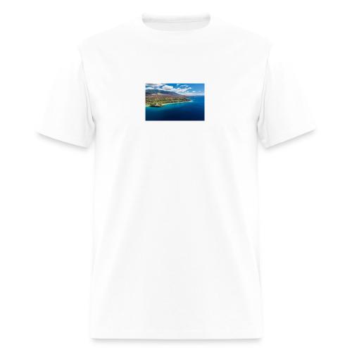 Kaanapali Beach Aerial Maui 0 - Men's T-Shirt