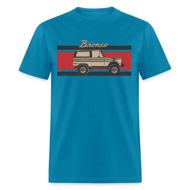 Bronco Truck Billet Design Men's T-Shirt
