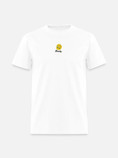 Looney Tunes Tweety Embroidery - Men's T-Shirt - white