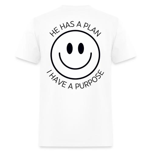 HE HAS A PLAN - Men's T-Shirt