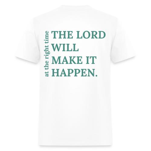 The Lord's Timing - Men's T-Shirt