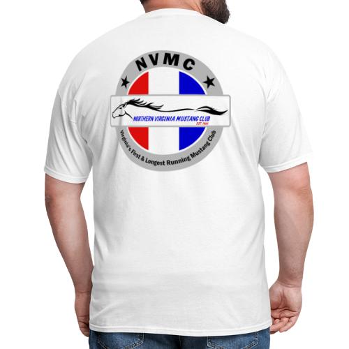 Circle logo t-shirt on silver/gray - Men's T-Shirt