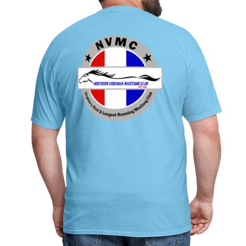 Circle logo t-shirt on silver/gray - Men's T-Shirt