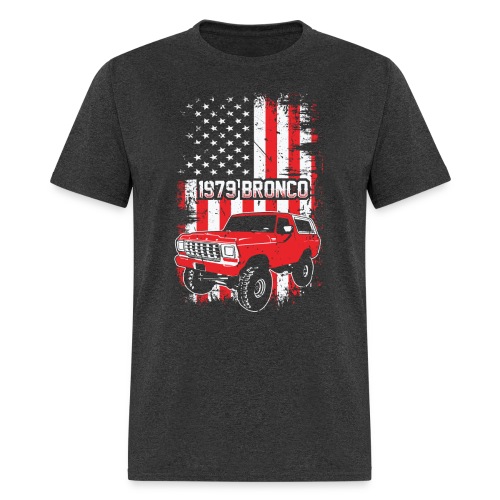 1979 Bronco Red USA T-Shirt - Men's T-Shirt