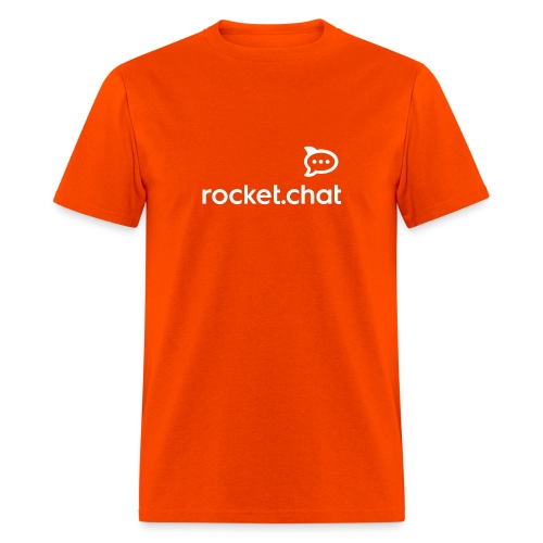 Rocket.Chat Official White - Men's T-Shirt
