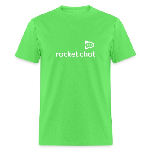 Rocket.Chat Official White - Men's T-Shirt