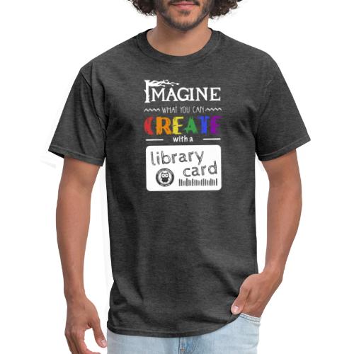 Library Card Sign-up Month - CREATE - Men's T-Shirt