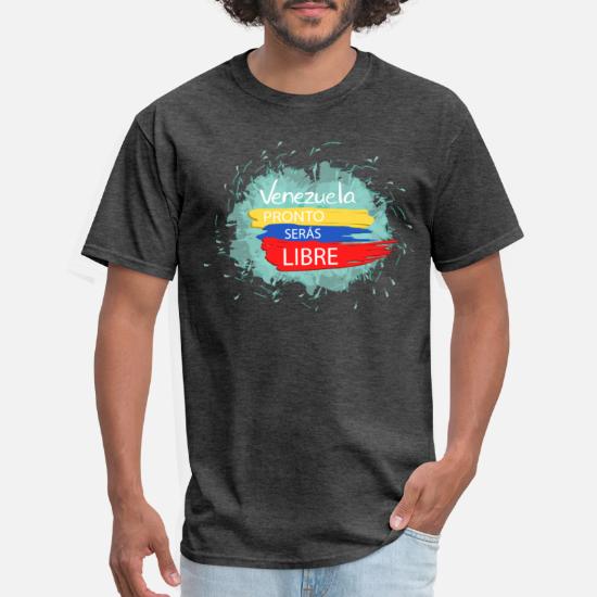 se tv attribut Giv rettigheder Venezuela Pronto Seras Libre' Men's T-Shirt | Spreadshirt