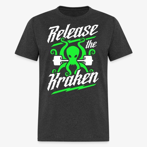 Release The Kraken Barbell Squat - Men's T-Shirt
