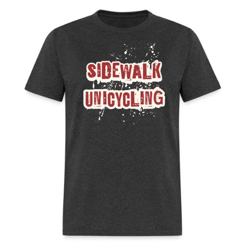 SIDEWALK UNICYCLING - Men's T-Shirt