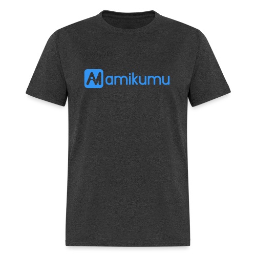 Amikumu Logo Blue - Men's T-Shirt