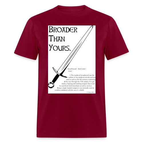 Broader Than Yours - Men's T-Shirt