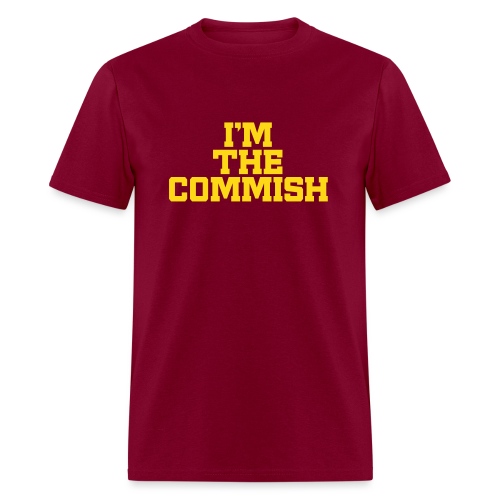 I'm The Commish (Turquoise & Metallic Gold) - Men's T-Shirt