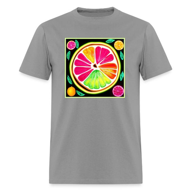 Neon Citrus Fruit Fiesta