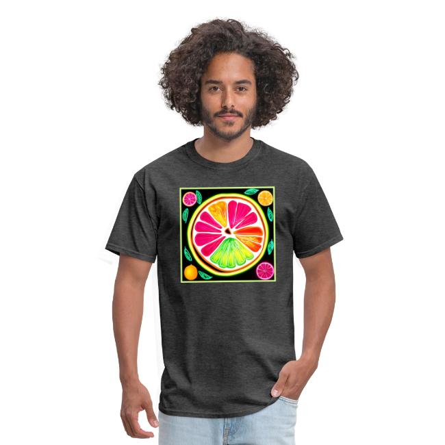 Neon Citrus Fruit Fiesta