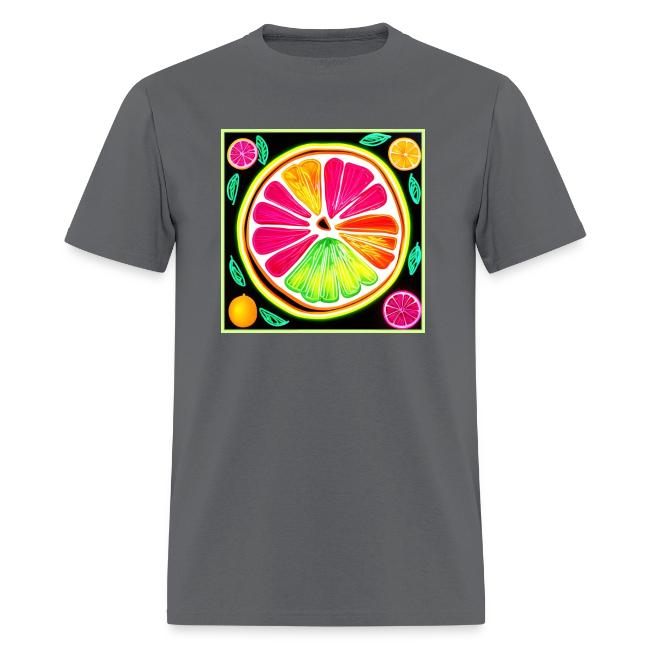 Neon Citrus Fruit Fiesta