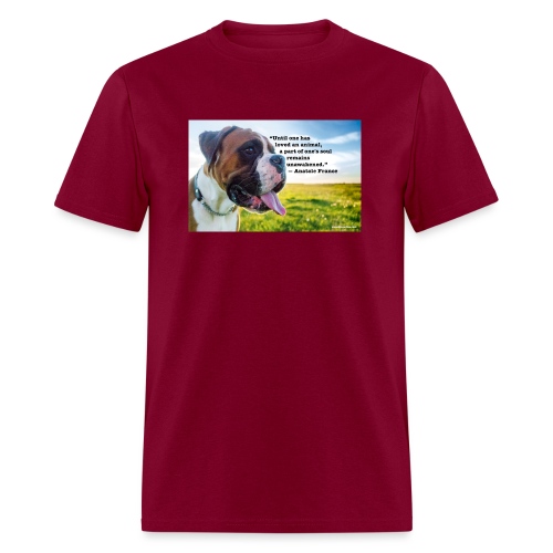 Until one has loved an animal - Men's T-Shirt