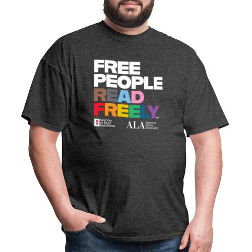 Free People Read Freely Pride - Men's T-Shirt