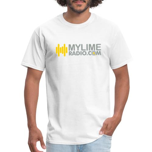 MyLimeRadio ALT LOGO (Tri Colour) - Men's T-Shirt