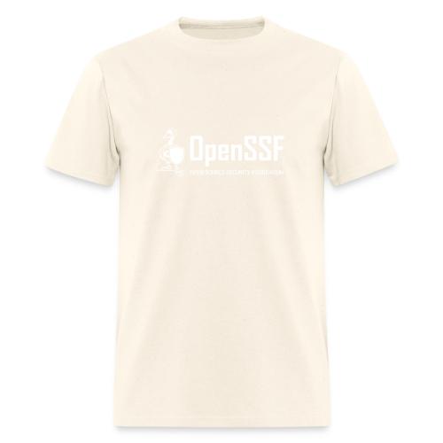 OpenSSF Logo White - Men's T-Shirt