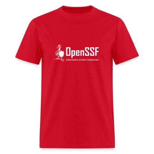 OpenSSF Logo White - Men's T-Shirt