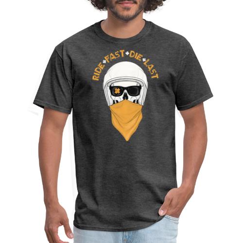 Ride Fast Die Last Skull 99 - Men's T-Shirt