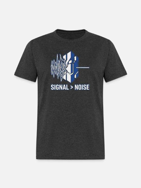 Professional Signal Logic Tee - Men's T-Shirt - heather black