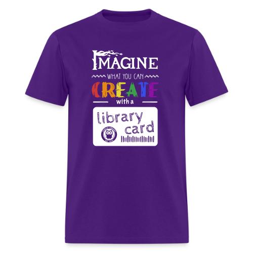 Library Card Sign-up Month - CREATE - Men's T-Shirt