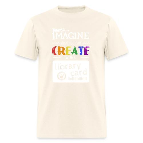 Library Card Sign-up Month - CREATE - Men's T-Shirt
