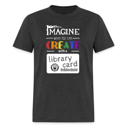 Library Card Sign-up Month - CREATE - Men's T-Shirt