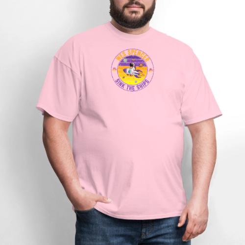 Sink the Ships | Wes Spencer Crypto - Men's T-Shirt