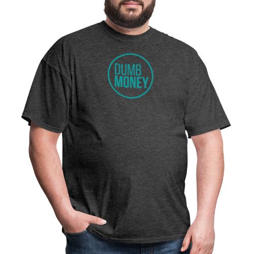 Dumb Money (teal logo) - Men's T-Shirt
