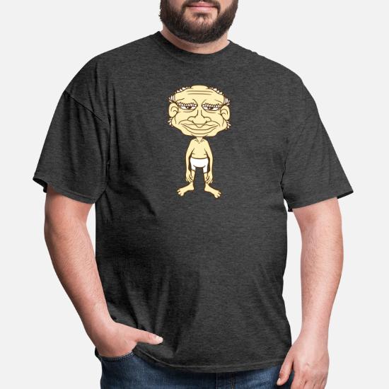 big head age man face funny cartoon cartoon clip a' Men's T-Shirt |  Spreadshirt