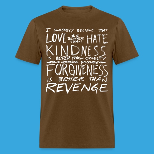 Love is Better than Hate - Men's T-Shirt