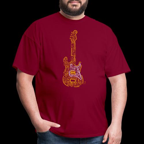 Electric Guitar | Music Rocks - Men's T-Shirt