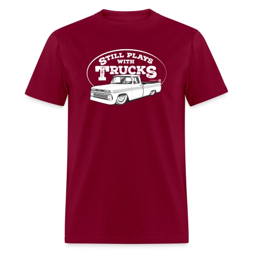 63C10BaggedLongFleet WHT - Men's T-Shirt