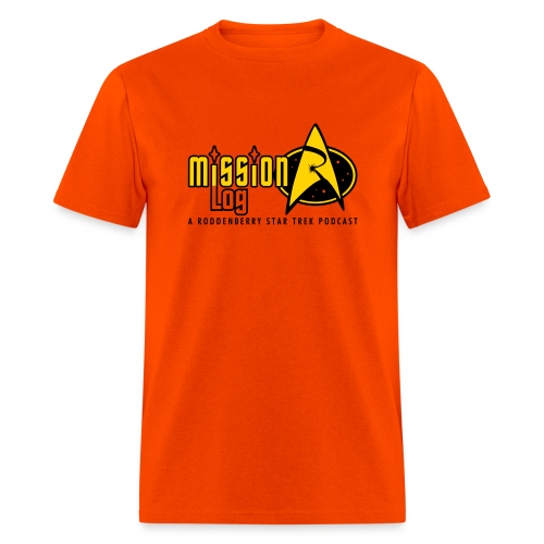 Logo Wide 2 Color Black Text - Men's T-Shirt