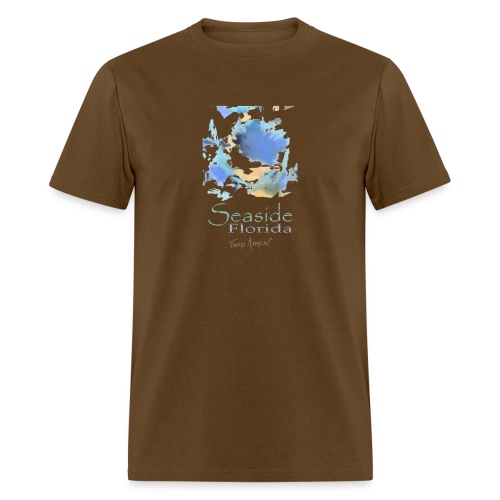 Seaside Shirt Design 5 no border - Men's T-Shirt
