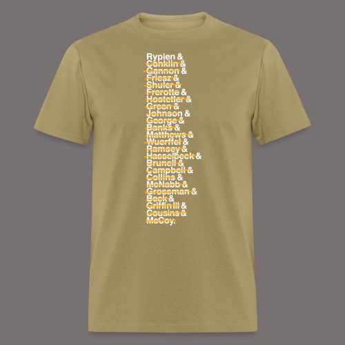 Washington Franchise QBs - Men's T-Shirt