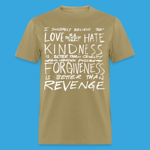 Love is Better than Hate - Men's T-Shirt