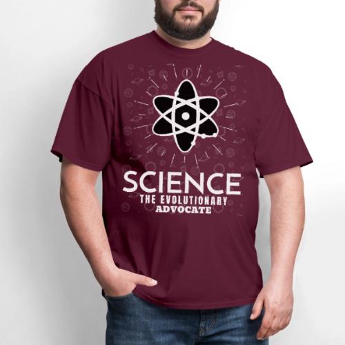 Science The Evolutionary Advocate White Design - Men's T-Shirt