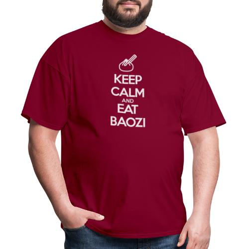Keep Calm And Eat Baozi (white) - Men's T-Shirt