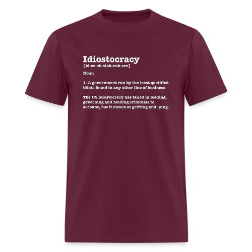Definition - Idiostocracy - Men's T-Shirt