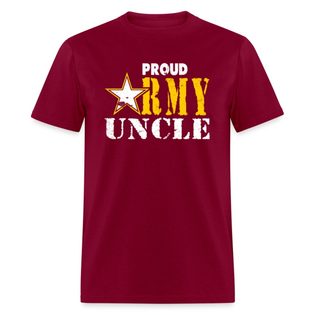 Army Uncle T Shirt Proud Army Uncle Shirt