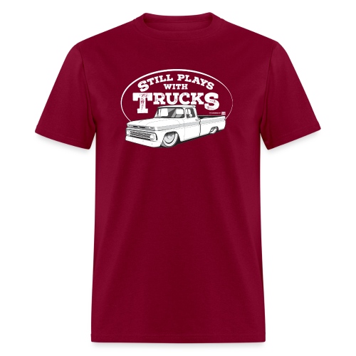 63C10BaggedLongFleet WHT - Men's T-Shirt