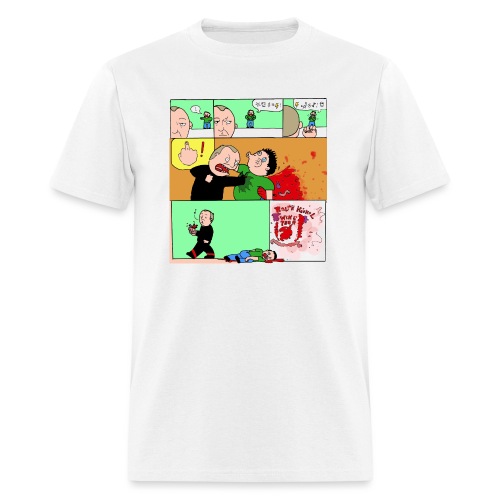 wingtsunkungfu cartoon - Men's T-Shirt