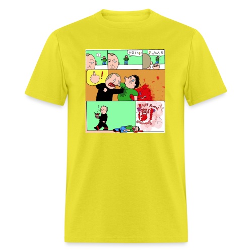 wingtsunkungfu cartoon - Men's T-Shirt